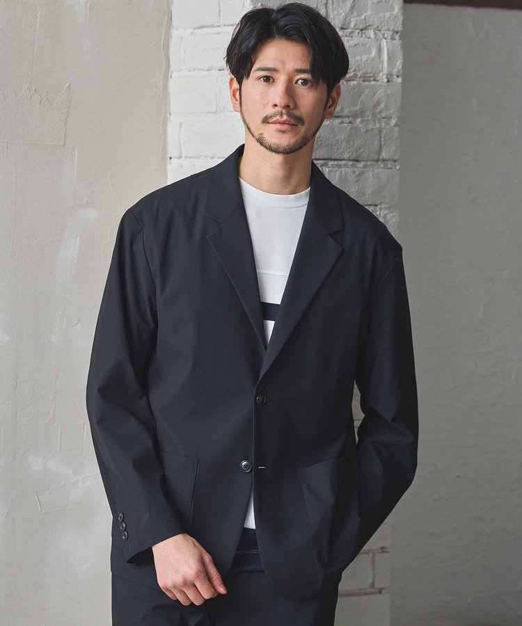 【接触冷感】360度ストレッチ接触冷感ジャケット