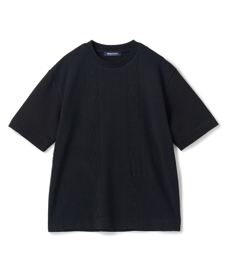 フクレジャガードコンビネーションTシャツ＜ストレッチ・ハンドウォッシャブル＞