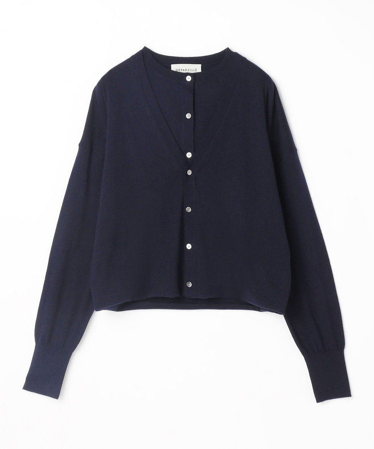 HIGH GAUGE LAYERED KNIT / ハイゲージレイヤードニット