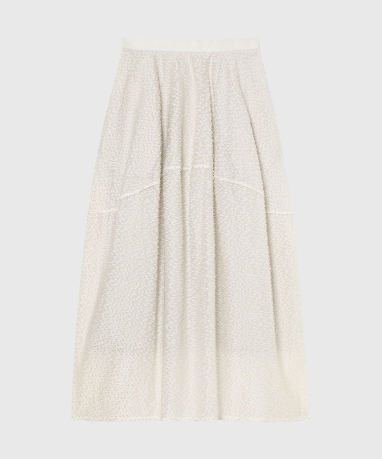 TAPE CUT JACQUARD SKIRT / テープカットジャガードスカート