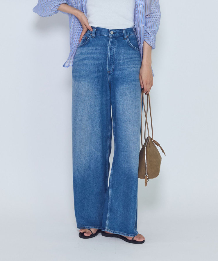 ＜AGOLDE （エーゴールドイー）＞"ROUNDED BAGGY"デニムパンツ