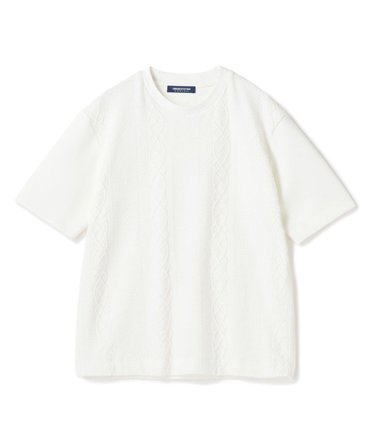 フクレジャガードコンビネーションTシャツ＜ストレッチ・ハンドウォッシャブル＞