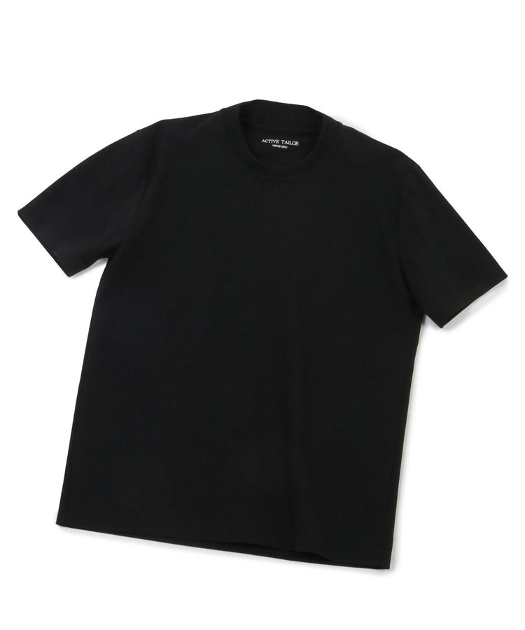 【ACTIVE TAILOR】シルケットスムースクルーネックTシャツ