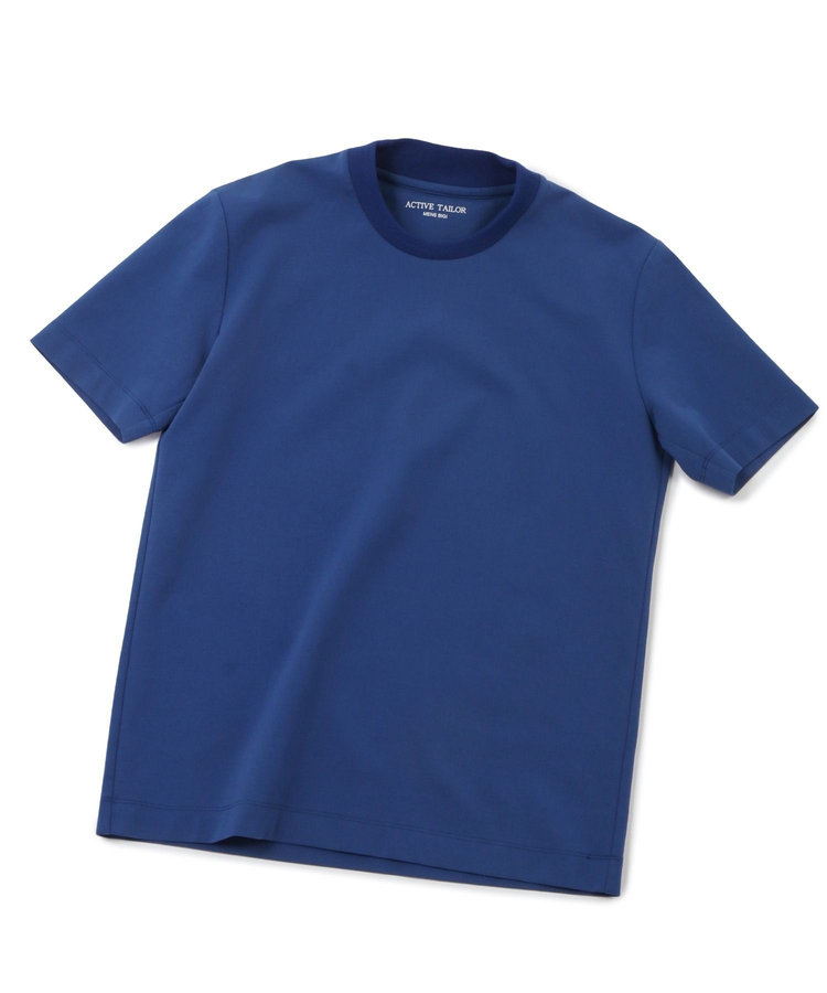 【ACTIVE TAILOR】シルケットスムースクルーネックTシャツ