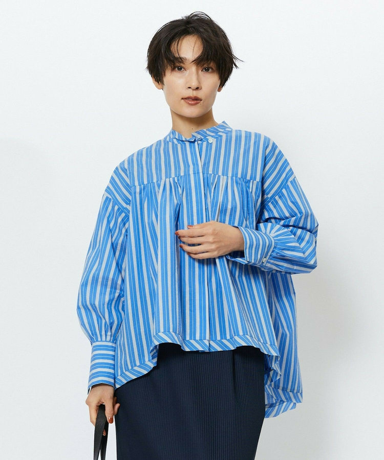 feerique　エアリーコットンAラインブラウス
