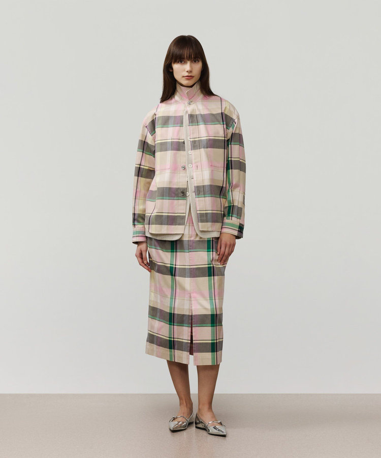 MADRAS CHECK SHIRT JACKET / マドラスチェックシャツジャケット