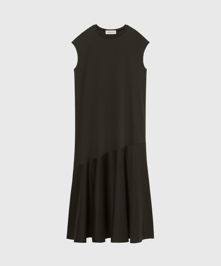 COTTON JERSEY DRESS / コットンジャージードレス