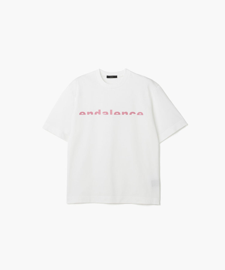 endalenceハーフロゴ半袖Tシャツ