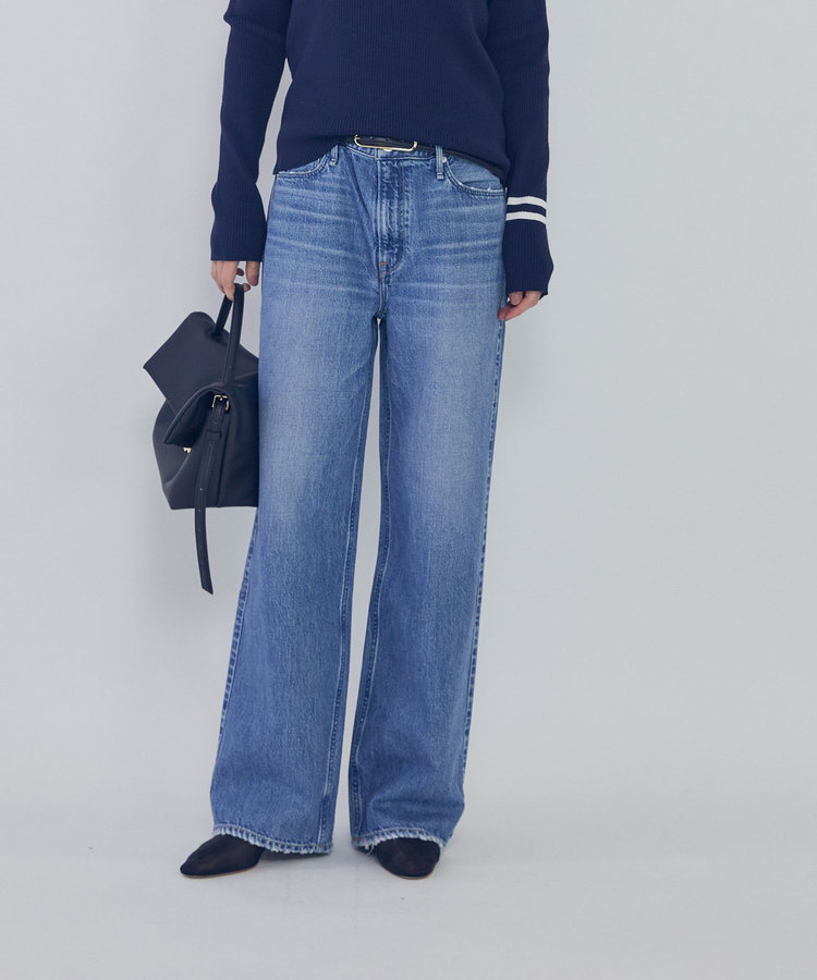 ＜upper hights / アッパーハイツ＞“THE NIECE MID-RISE"デニムパンツ