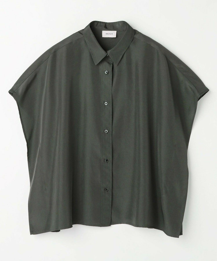 セシェプレーンケープシャツ