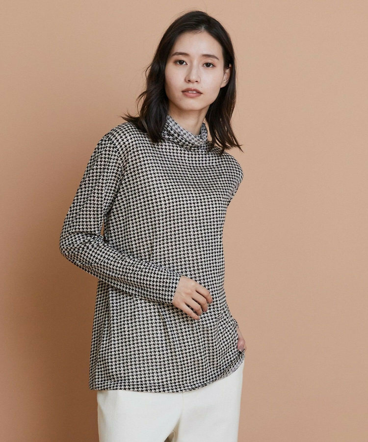 テンセルカシミヤJerseyハイネック｜BIGI ONLINE STORE - ビギ