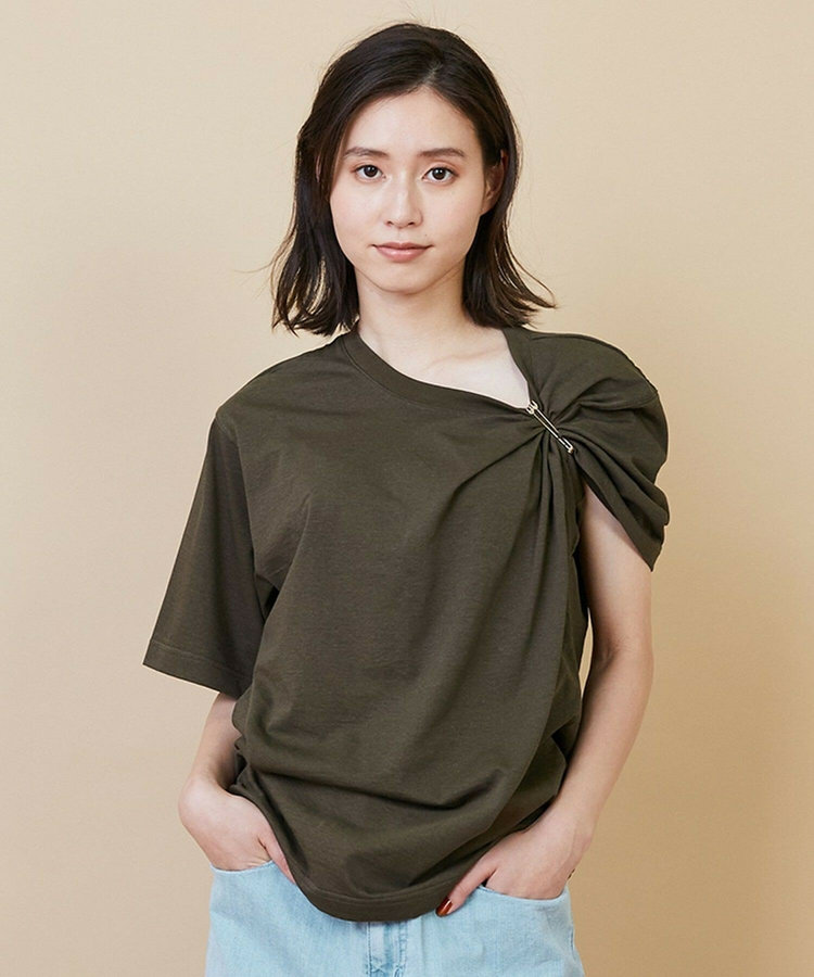 raspail × L'EQUIPE ピン付きデザインカットソー