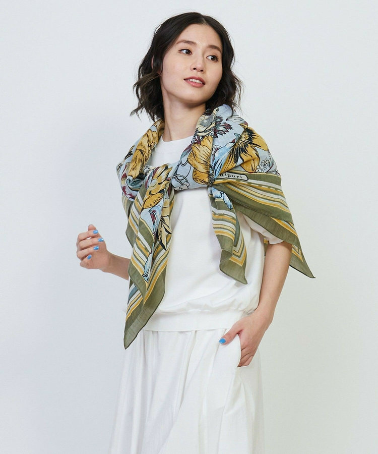 manipuri 別注カラー大判ストール