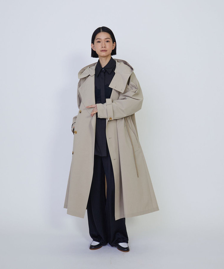 ＜VACHEMENT×1er Arrondissement＞シェルタフタトレンチコート