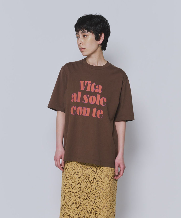 ロゴプリントＴシャツ