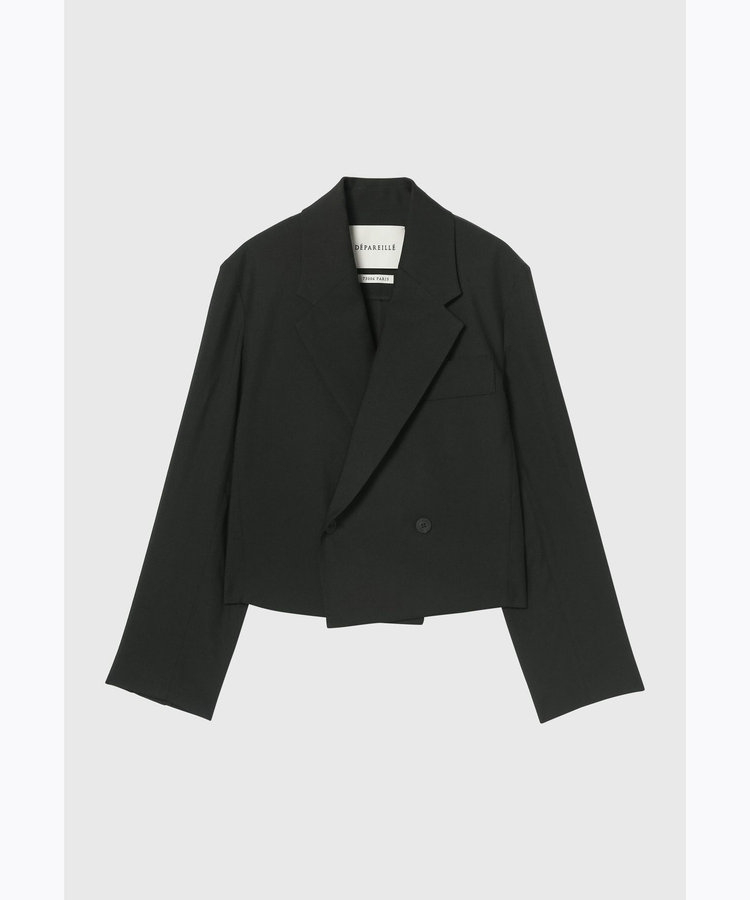 LINEN POLYESTER TWILL JACKET