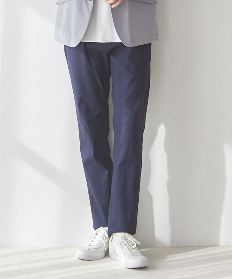 ハイパーストレッチヘリンボンパンツ＜スーパーストレッチ・ハンドウォッシャブル＞