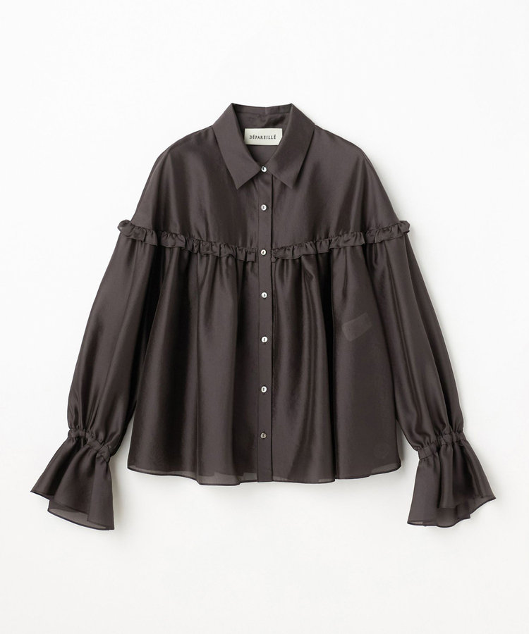 SILKY FRILL BLOUSE / シルキーフリルブラウス