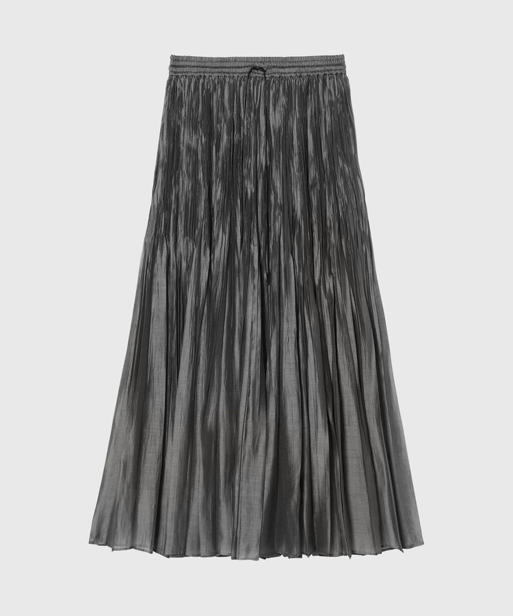 TENCEL ORGANDY PLEATS SKIRT / テンセルオーガンジープリーツスカート