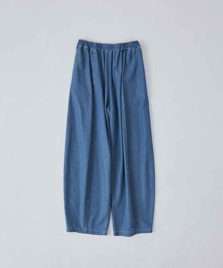 カーブシルエットデニムパンツ
