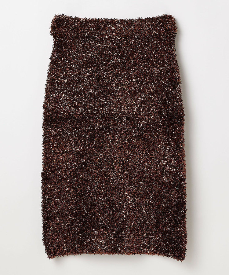 METALLIC FILM YARN SKIRT / メタリックフィルムヤーンスカート