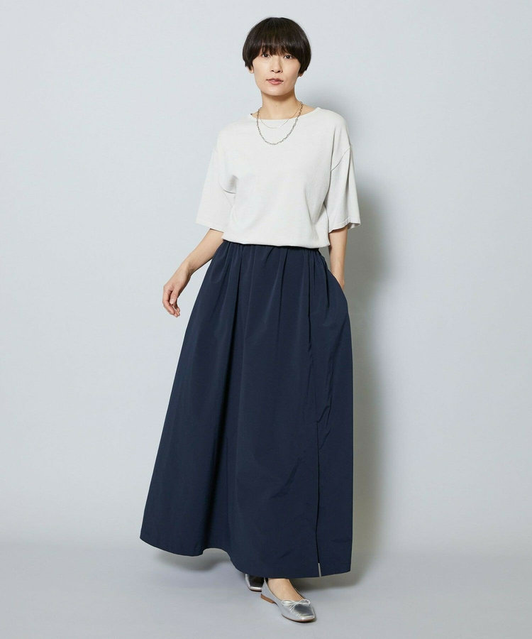 雑誌eclat ×スタイリスト池田奈加子コラボ マイクロタスランコンビワンピース