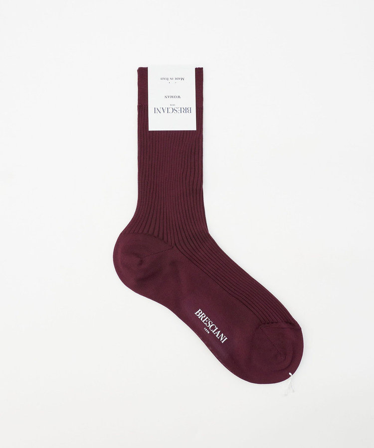 BRESCIANI シルクショートソックス