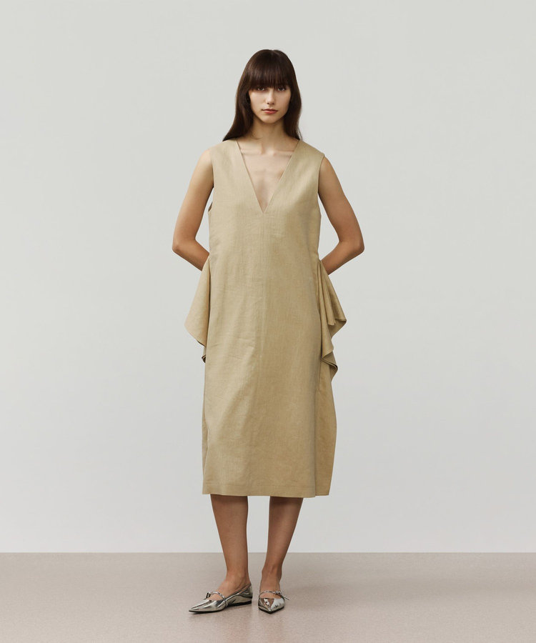 VISCORSE LINEN GILET / ヴィスコースリネンジレ