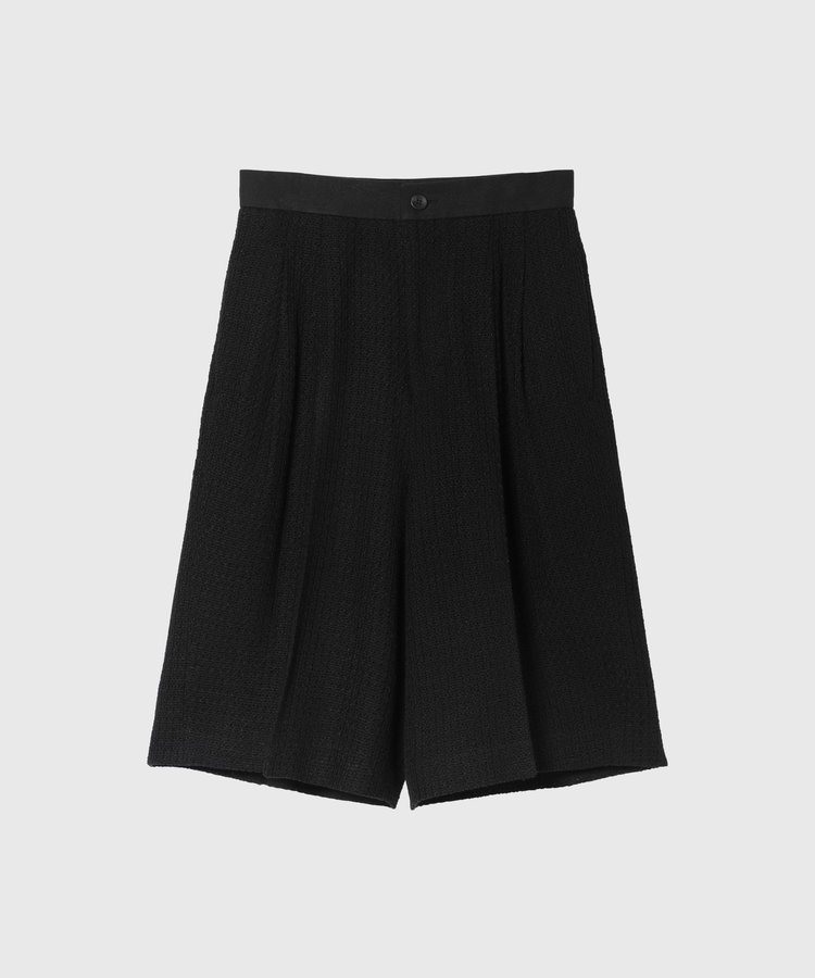 COTTON RAYON KARAMI SHORT PANTS / コットンレーヨンカラミショートパンツ