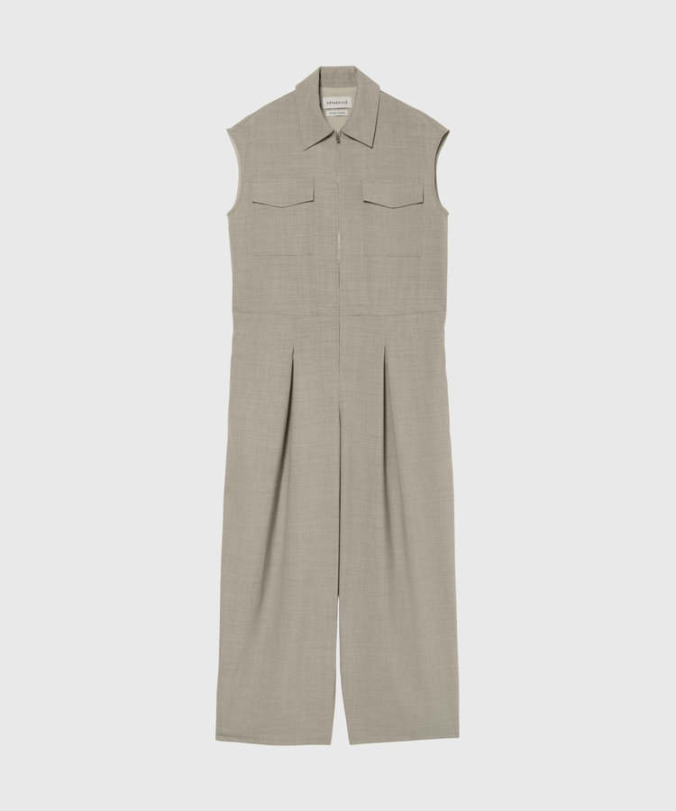 WASHABLE WOOL COMBINAISON / ウォッシャブルウールコンビネゾン