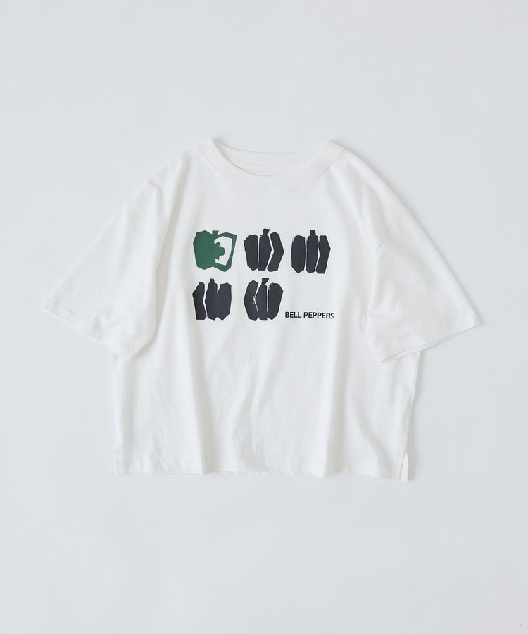 ベジタブルプリントTシャツ