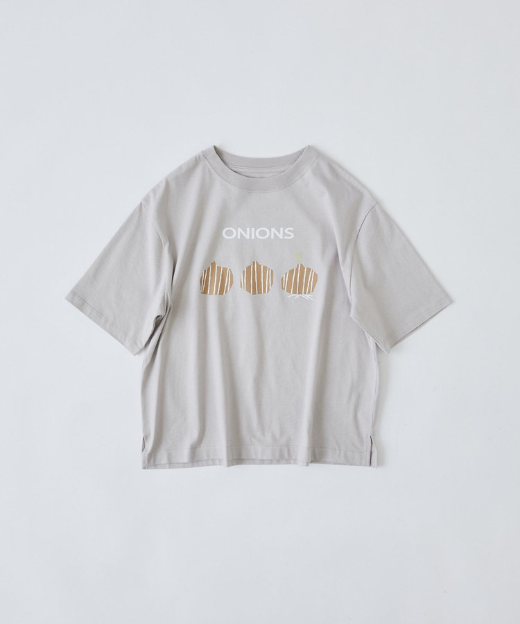 ベジタブルプリントTシャツ