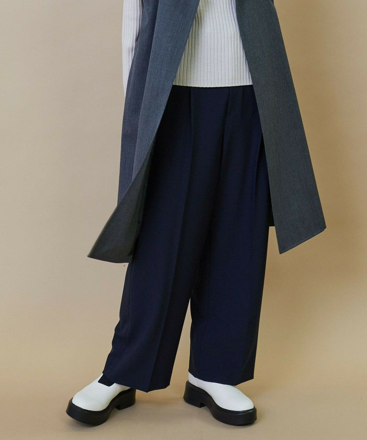 2WAYギャザワイドパンツ