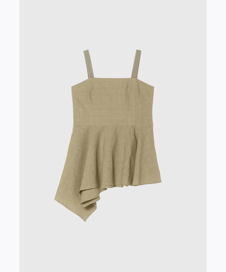 WASHER LINEN BUSTIER / ワッシャーリネンビスチェ
