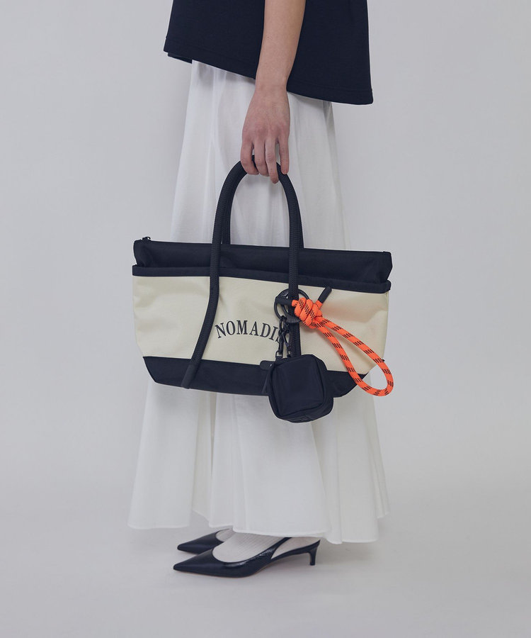 ＜NOMADIS (ノマディス)＞ 別注“CITYTREK＆KNOT/P"トートバッグ（ポーチ付き）