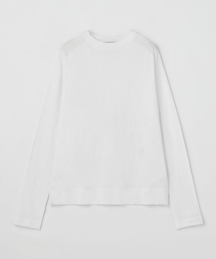 WASHABLE LOGO CREW NECK / ウォッシャブルロゴクルーネック