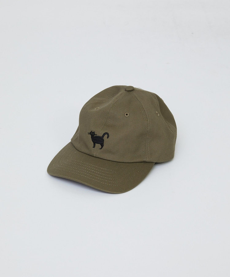 【EC限定・アーティストコラボ】LOISIR×TORANEKOBONBON BLACK NEKO キャップ