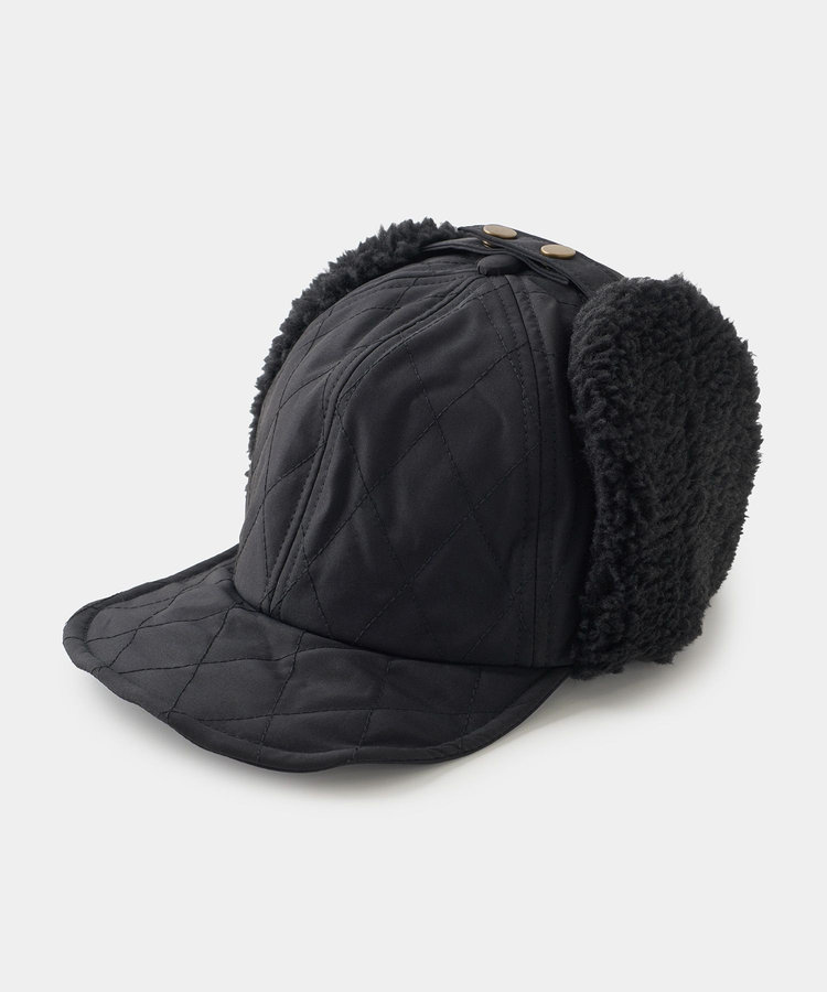 Basiquenti Quilting Short Flap Cap