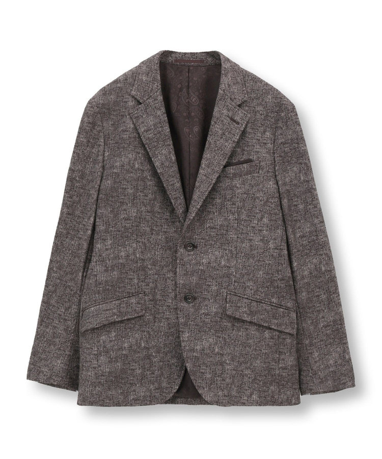 【ACTIVE TAILOR/アクティブテイラー】ヒートパフォーマーツイード調プリントジャケット