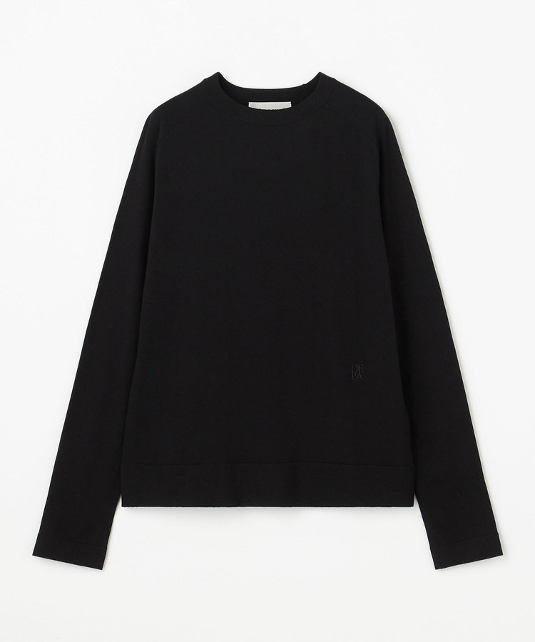 WASHABLE LOGO CREW NECK / ウォッシャブルロゴクルーネック