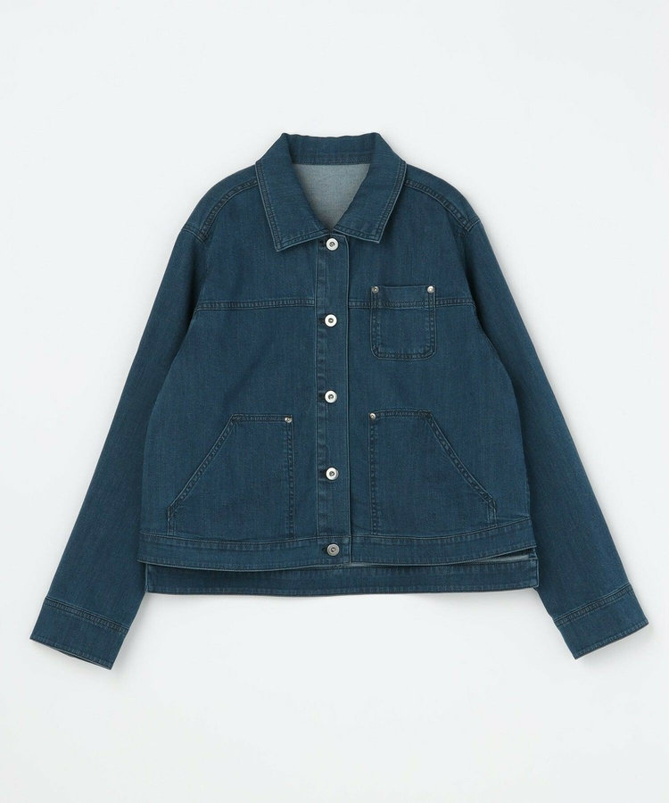 【大きいサイズ】7ozストレッチデニムジャケット