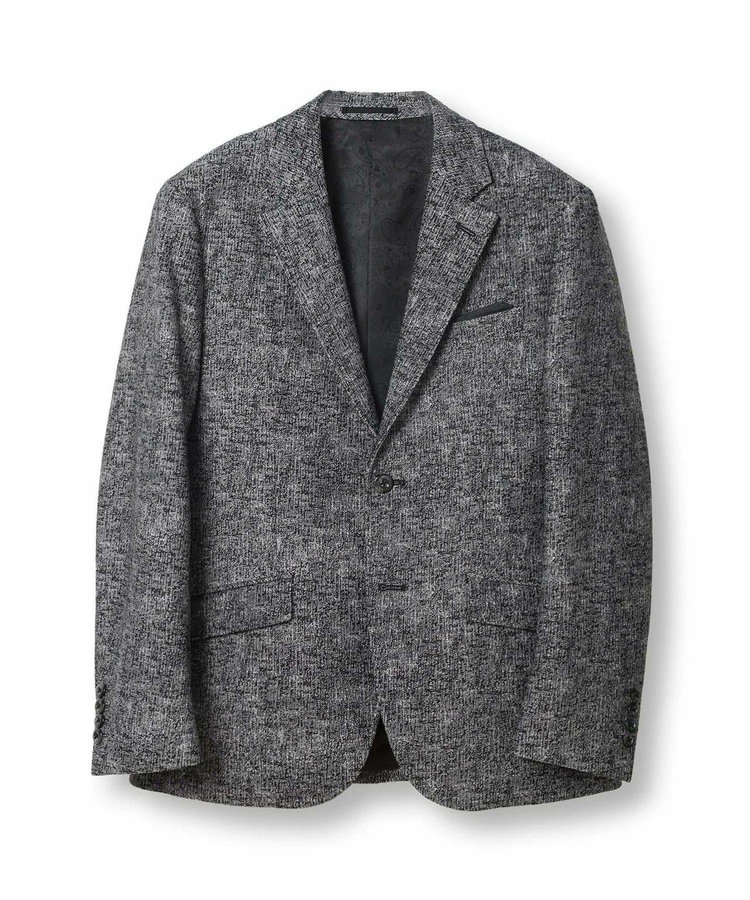 【ACTIVE TAILOR/アクティブテイラー】ヒートパフォーマーツイード調プリントジャケット
