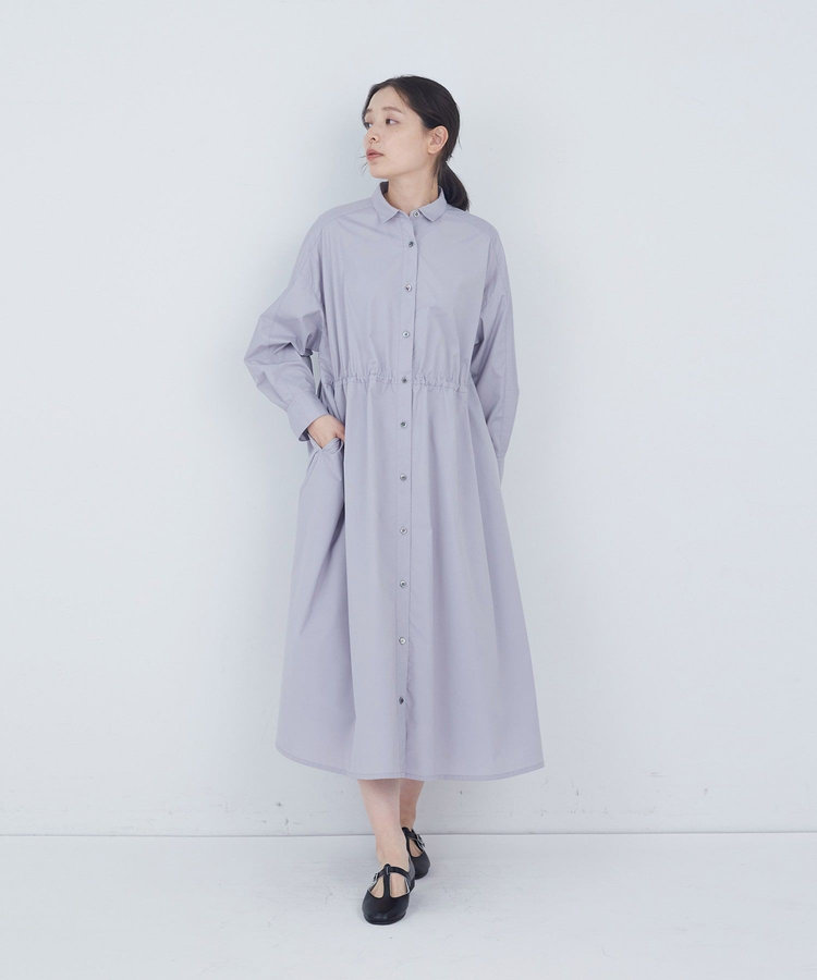 綿ポリエステルワンピース