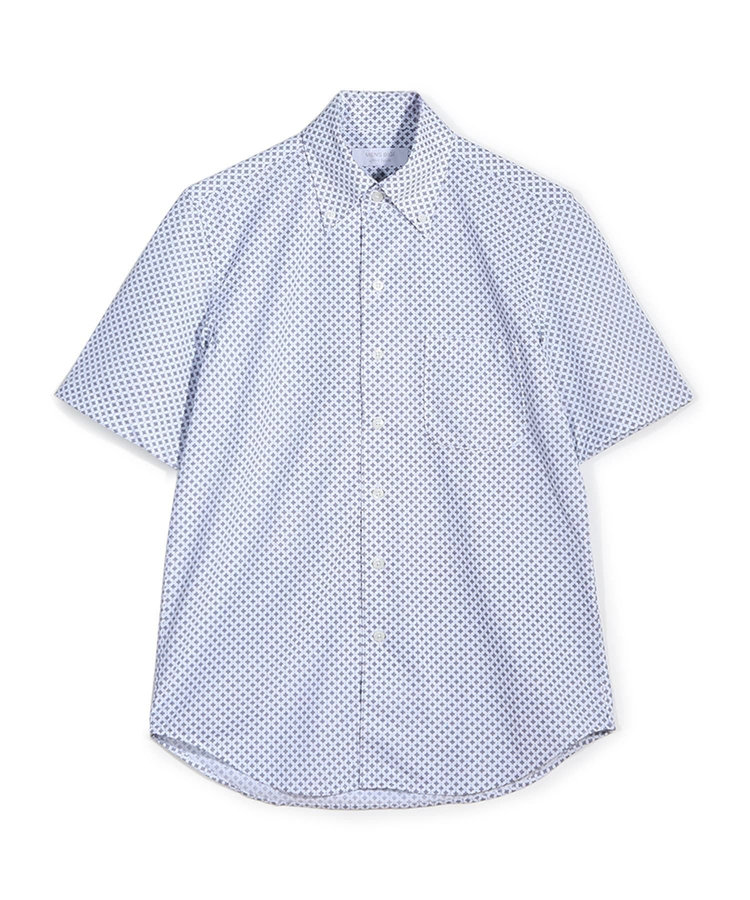 【ACTIVE TAILOR】 コットンドレスハーフスリーブシャツ