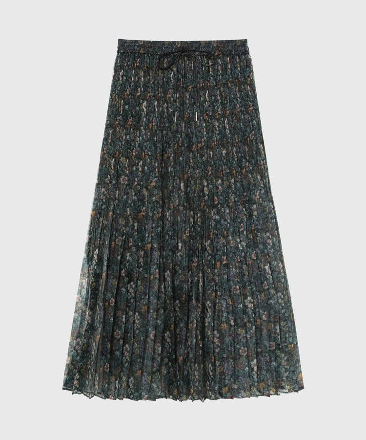 FLOWER ORGANDY SKIRT / フラワーオーガンジースカート