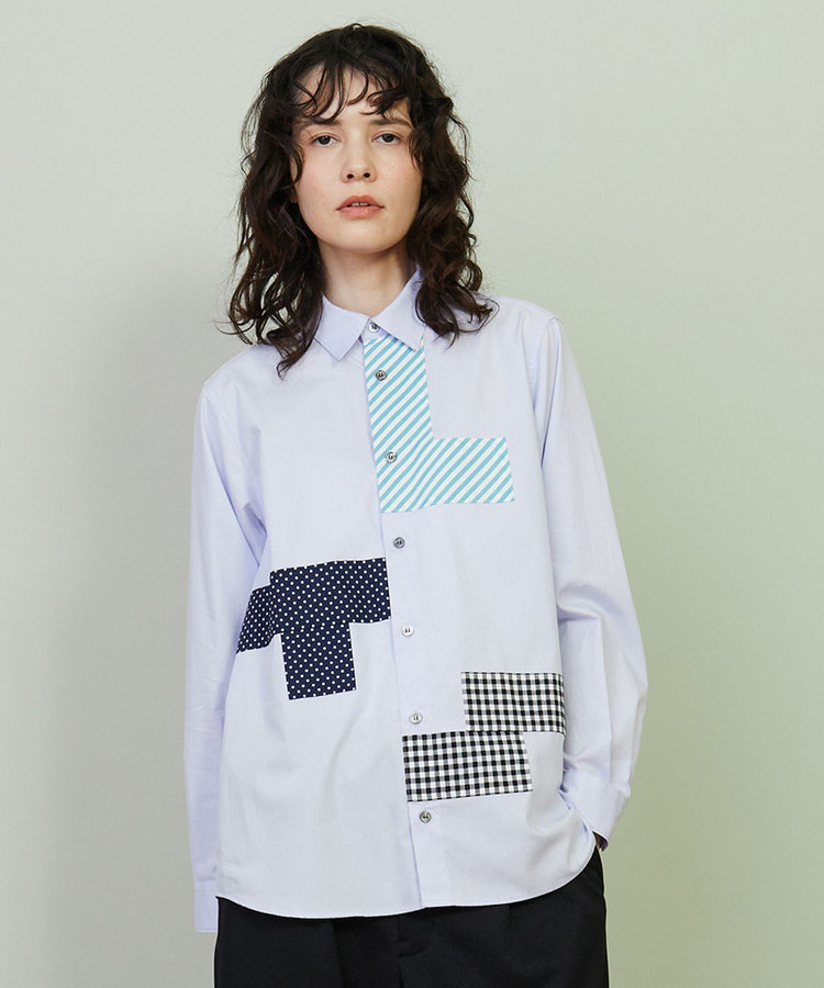 ブロックシャツ