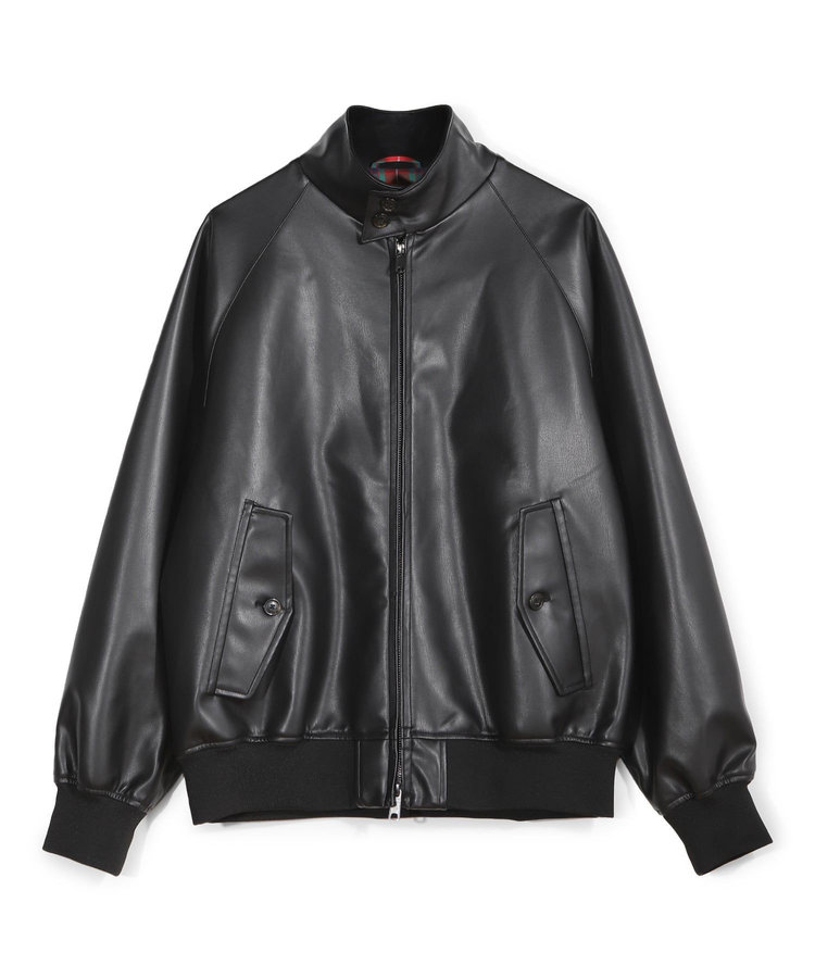 【BARACUTA/バラクータ】別注フェイクレザーG9ハリントンジャケット