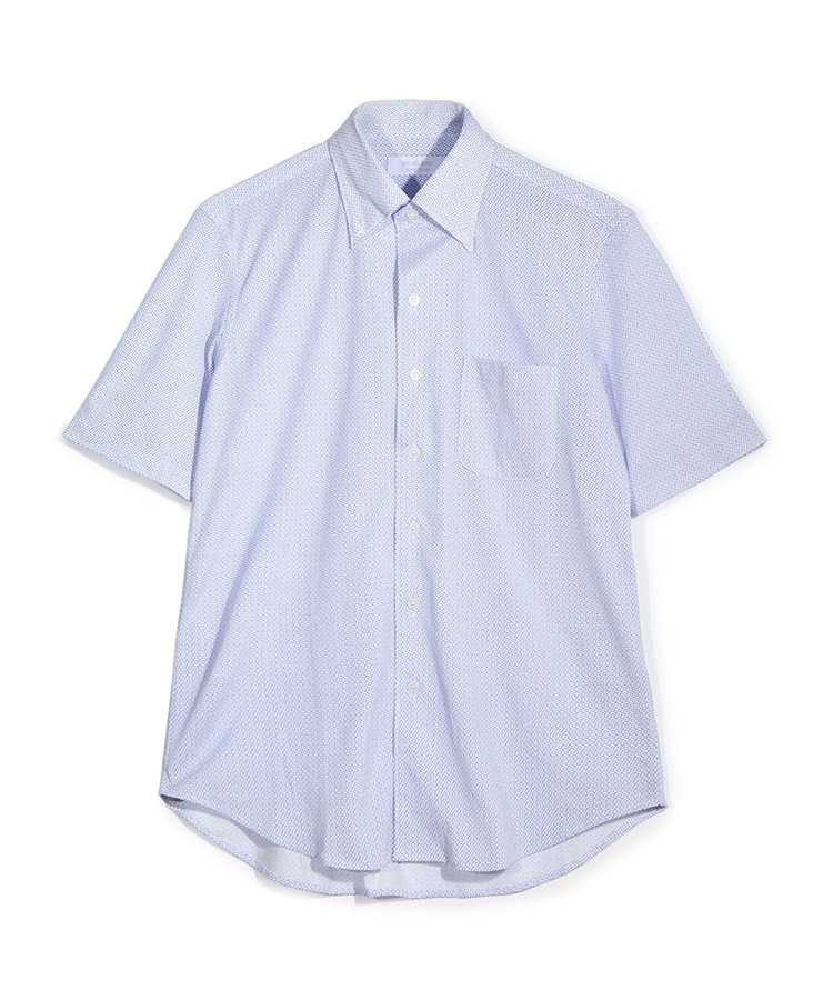 【ACTIVE TAILOR】 コットンドレスハーフスリーブシャツ