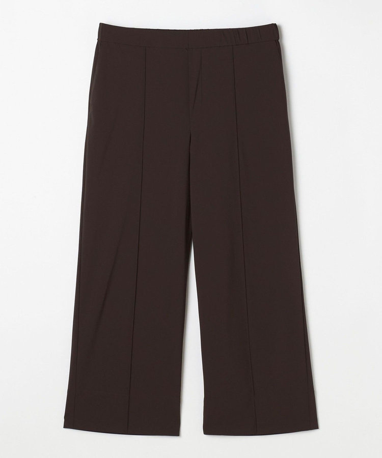 【大きいサイズ】クールトリコットワイドシルエットパンツ