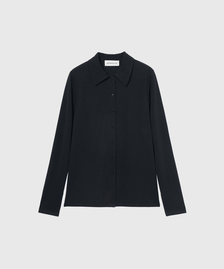 TRIACETATE JERSEY SHIRT / トリアセテートジャージーシャツ